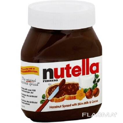 Nutella chocolate for all coutries