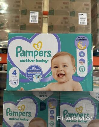Pampers active baby - stock available