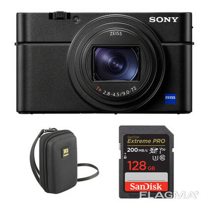 Sony RX100 VII Digital Camera with Basic Bundle